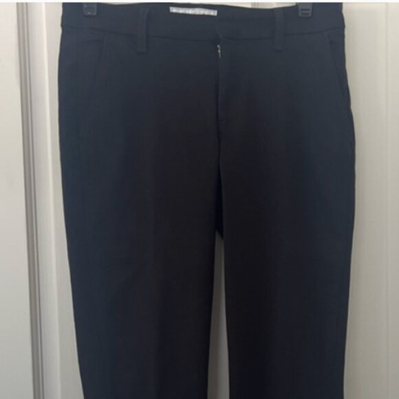 Frank & Eileen Wicklow Italian Performance Twill Chino Pants in Black SZ 4 - Picture 2 of 5